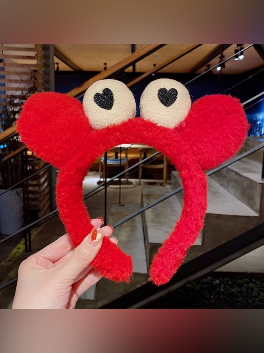 Plush Spa Crab Headband - Picture 7 of 7
